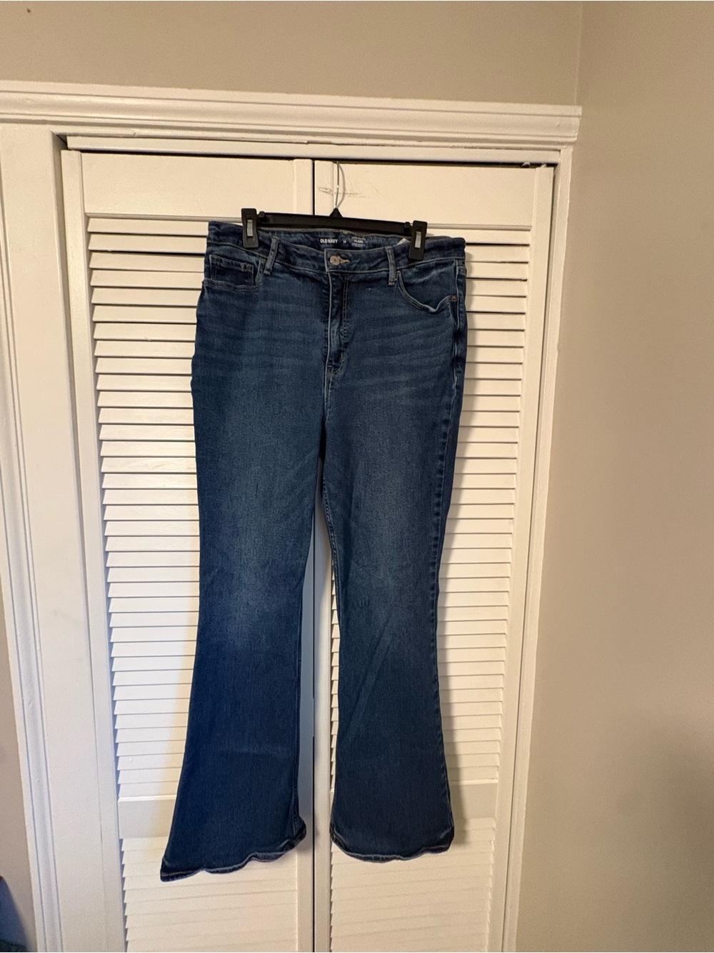Old Navy Dark Blue Flare Jeans